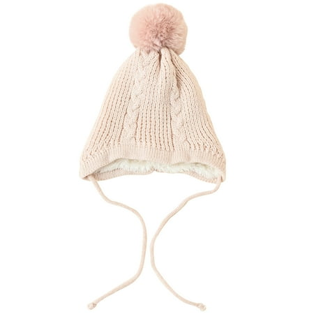 

Unisex Children S Winter Solid Color Fashion Cap Knitting Pullover Hat Protect Ears Warm Hat Baby Kids Girls Boys Hat