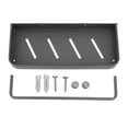 thumbnail image 1 of Carrito para ducha, estante de montaje en pared, cesta de aluminio, gran capacidad, diseño moderno, estante de almacenamiento versátil con colgador de toallas para baño, cocina, sin ganchos, 1 of 10