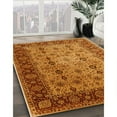 thumbnail image 3 of Ahgly Company Machine Washable Indoor Rectangle Industrial Modern Tomato Red Area Rugs, 7' x 10', 3 of 7