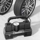 thumbnail image 1 of Super Oferta, Compresor de aire portátil para inflar neumáticos, bomba de aire para neumáticos de automóvil, 12 V, con manómetro y sistema de alimentación por cilindro Akmoler, 1 of 9