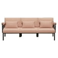 thumbnail image 3 of Acme Rajni Patio-Cushion for Wedge, Pink Fabric & Black Finish, 3 of 7