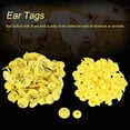 thumbnail image 4 of Yellow Number Ear Tags, Colorfast Number Tags, For Breeding Population   Prevention Or Control Meat Quarantine   Goat Cattle Sheep, 4 of 8