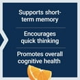 thumbnail image 5 of Life Extension Gummy Science™ Neuro-Mag® Magnesium L-Threonate, memory support, quick thinking, cognition, magnesium supplement, gluten-free, non-GMO, orange flavor, 60 gummies, 5 of 9