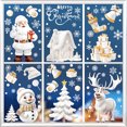 thumbnail image 1 of Ganfancp Christmas Window Stickers White Christmas Snowman Christmas Tree Statics Stickers Window Christmas Decoration Stickers Rebajas Hoy Liquidación 2*9* Adhesivos para Ventanas, 1 of 7
