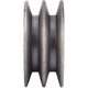 thumbnail image 5 of Dinheiro 1 pieza diámetro 72mm agujero 24mm piezas de máquina cortadora de acero polea de correa de hierro fundido polea Motor rueda Motor, 5 of 5