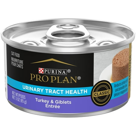 UPC: 0038100173386 | Purina Pro Plan Urinary Tract Health Wet Cat Food Turkey Gilblets 3 oz Cans (24 Pack)