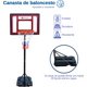 thumbnail image 2 of Canasta de Basketball Bluelander, Altura Ajustable de 1.4 a 2.1 M con Balón No.5 y Bomba de Aire, 2 of 5