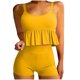thumbnail image 2 of Traje de baño Tankini vintage estampado para mujer Traje de baño conservador Falda de playa estampada para mujer Traje de baño de dos piezas para mujer Trajes de baño tankini para mujer Traje de baño, 2 of 8