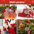 thumbnail image 7 of Honeii Flowers Print Christmas Tree Acrylic Ornament | Christmas Decoration, Living Room Bedroom Garden Seasonal Decor for Christmas Tree-Hexagon, 7 of 7