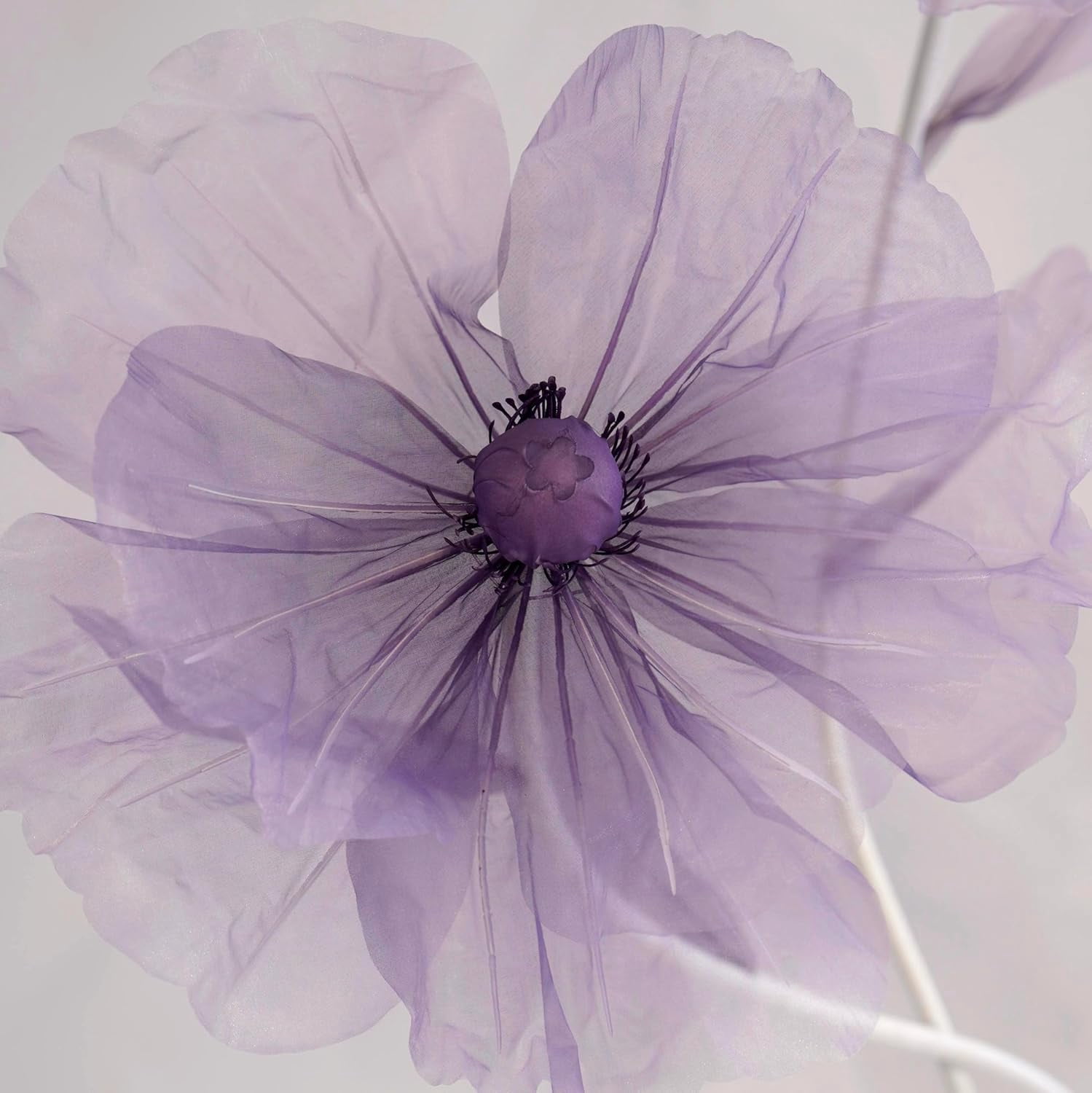 Giant Flowers for Decoration,3-Head Fake Flowers Artificial Silk Flower，Wedding Reception Essential Decoration,Party Banquet Background Decor,Home Decor