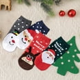 thumbnail image 4 of Calcetines de Navidad 4 pares Baoblaze Ines de los Tobillos Cálidos, 4 of 8