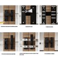 thumbnail image 4 of Easy Installion Designs 180 Degree Door Latches Lock for Extra Privacy in Hotel Offices Supplies and Garages Use, 4 of 15
