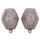thumbnail image 2 of 2 uds cubiertas de lentes de luz de señal de motocicleta compatibles para Suzuki DL1000 06 / DL650 04 Macarena Lente de la luz de la señal de giro, 2 of 7