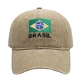 thumbnail image 3 of Only Moment Khaki World Cup Fan Gear Baseball Cap Golf Dad Hat Polyester Cotton Blend Vintage Adjustable Dad Hats Gift for Men/Women,Unstructured One Size, 3 of 8