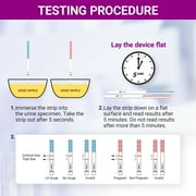 Combo Pack Early Pregnancy and Ovulation Tests LH Kit, Rapid Test, Accurate Results