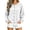 White, variant on Enjoytime Womens Cardigan Crew Neck Button Down Long Sleeve Cardigans Sweater Fall Winter Cozy Casual Work Knit Jacket