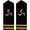 two bars, variant on Epaulets Captain Uniforms Shoulder Boards Embroidered Propeller Shoulder Boards Badge Epaulets Three Bars Captain Mate Navy Epaulets