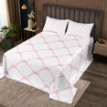 thumbnail image 2 of Erosebridal Crown Pattern Coverlet Set King,Valentine’S Day Bedding Set,Princess Decor,Breathable,3 Pieces, 2 of 5