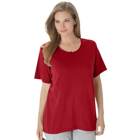 

Dreams & Co. Women s Plus Size Sleep Tee Pajama Top