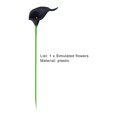 thumbnail image 2 of OUSITAID Artificial Flower Vase Decoration Elegant Fancy Calla Shape Artificial Plant, 2 of 4