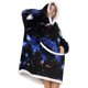 thumbnail image 3 of Manta Usable Con Capucha, Franela Moda Suelta Manta Con Capucha Sudadera Patrón Lindo Estampado Cómodo Para Dormir ACTIVE  Cocina, Decoración y Otros, 3 of 5