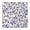 65, variant on Floral Print Square Tablecloth, 34x34 Inch Elastic Hem Waterproof Polyester for Coffee Table or RV Use