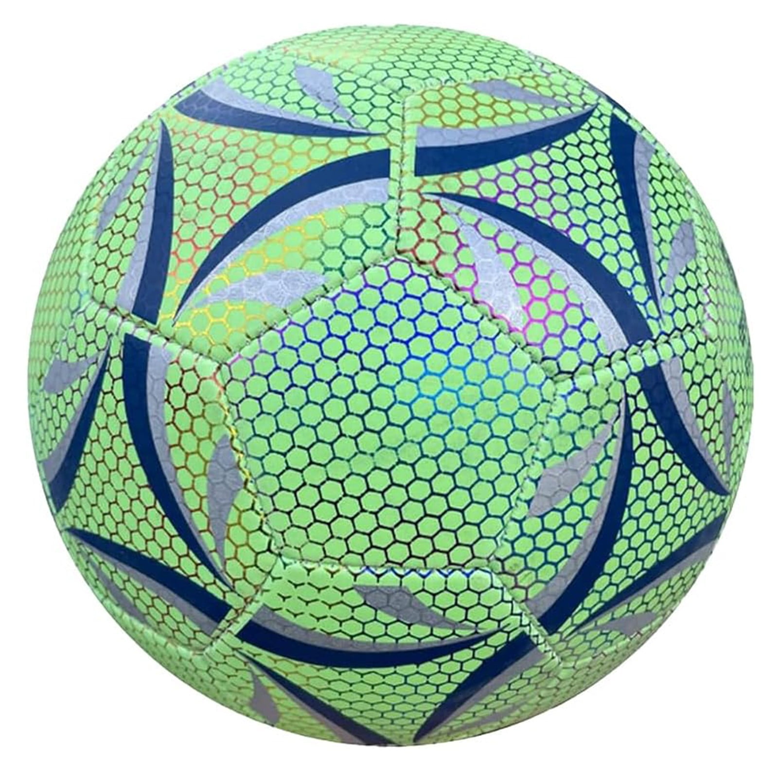 Glow in the Dark Soccer Ball Size 5 LED Luminous Training Football for Night Matches Outdoor Field Play