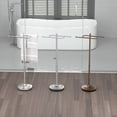 thumbnail image 4 of Gatco 1505PN Floor S-Style Towel Stand, Polished Nickel, 4 of 7