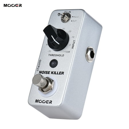 MOOER NOISE KILLER Mini Noise Reduction Guitar Effect Pedal 2 Modes True Bypass Full Metal