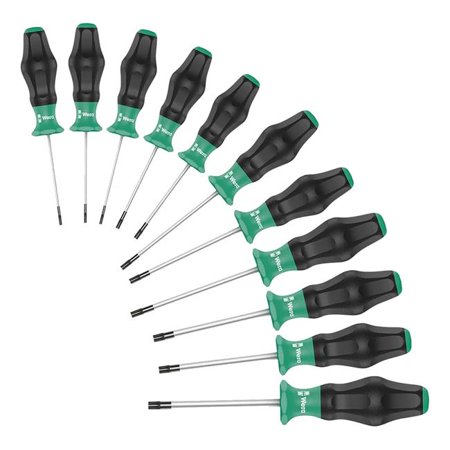 

Wera Tools 05345256001 TORQ Screwdriver Set - 11 Piece