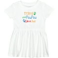 thumbnail image 3 of Inktastic Mimi and Pawpaw Love Me Girls Baby Dress, 3 of 5