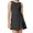 Black, variant on LANGWYQU Sleeveless Kids Girls Sport Yoga Dress Sets Children Dress & Shorts