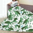 thumbnail image 6 of Pofeuu Cartoon Turtle Print Ultra-Soft Micro Fleece Blanket,for Bed Or Sofa,All Season Throw Blankets Flannel Blanket-80"x60", 6 of 7