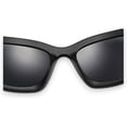 thumbnail image 2 of Y2K Gafas de sol envolventes de moda, tonos ovalados plateados, gafas de sol deportivas, gafas estéticas cibernéticas para mujeres y hombres, 2 of 5