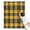 Yellow Black and, variant on Yellow Black and Red Checkerboard Checkered Pattern Blanket,Comfortable Soft Flannel Throw Blanket,All Season,Warm Lightweight Blankets for Sofa Bed Couch Living Room Chair,30"x40"