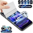 thumbnail image 2 of Protecteur d'écran pour Xiaomi, 5 pièces, Film Hydrogel pour Mi 13T 12T 11T 10T 9T Pro Ultra Note 10 Pro Lite, Mi 14 13 12 11 Lite 5G, 2 of 4