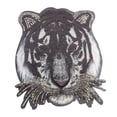 thumbnail image 1 of Sequined Tiger Patch Iron-On Patches Iron-On Fabric Dress Patch Applique Iron-On, 1 of 8