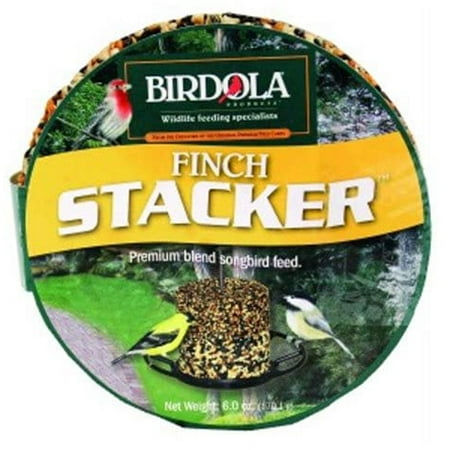 Birdola Finch Stacker Seed Cake for Birds, 6 Ounces