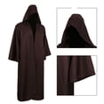 thumbnail image 4 of Gothden Golden Service Adult Halloween Costume Tunic Hoodies Robe Cosplay Capes, 4 of 6