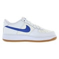 thumbnail image 2 of Nike Air Force 1 GS Boys Shoes Size 5, Color: White/Game Royal/Summit White, 2 of 5