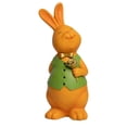 thumbnail image 2 of Figura de conejo de dibujos animados, escultura de animal, artesanía decorativa, regalo de resina Estilo D, 2 of 9