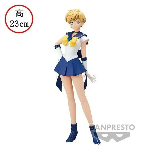 Figura de acción de Sailor Moon de Bandai Banpresto Glitter Glamours Super All Series Mars Mercury Jupiter Venus Neptune Uranus