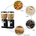 thumbnail image 4 of Indispensable Dry Food Dispenser, Dual Control, Black/Chrome, 4 of 9