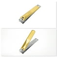 thumbnail image 5 of Unique Bargains 1 Pc Durable Long handle Nail Clippers Toenail Clippers Gold Tone, 5 of 7