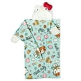 thumbnail image 3 of Sanrio Hello Kitty World of Kitty Hooded 3D Sculpted Hood Silk Touch Throw Blanket 40X50 Inches, 3 of 4