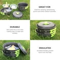 thumbnail image 7 of Minkissy Lightweight Camping Cookware Set with Aluminum Alloy Pots and Pans, Easy to Clean Outdoor Cooking Gear for Hiking & Travel, 7 of 7