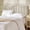02-linen, variant on Upholstered Full Size Headboard - Easy Assemble Channel Stitch Wall Mounted Headboard with 3D Soundproof Peel & Stick Panels Beige