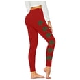 thumbnail image 2 of TaTaai Random Print Stretchy Breathable St Patrick's Day Women Tight Fit Yoga Capri Leggings Elastic Non-see-through Fashion Casual Daily Wear Gift, 2 of 6