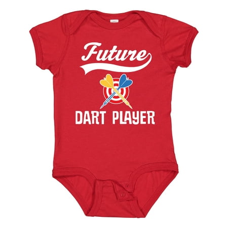 

Inktastic Future Dart Player Gift Baby Boy or Baby Girl Bodysuit