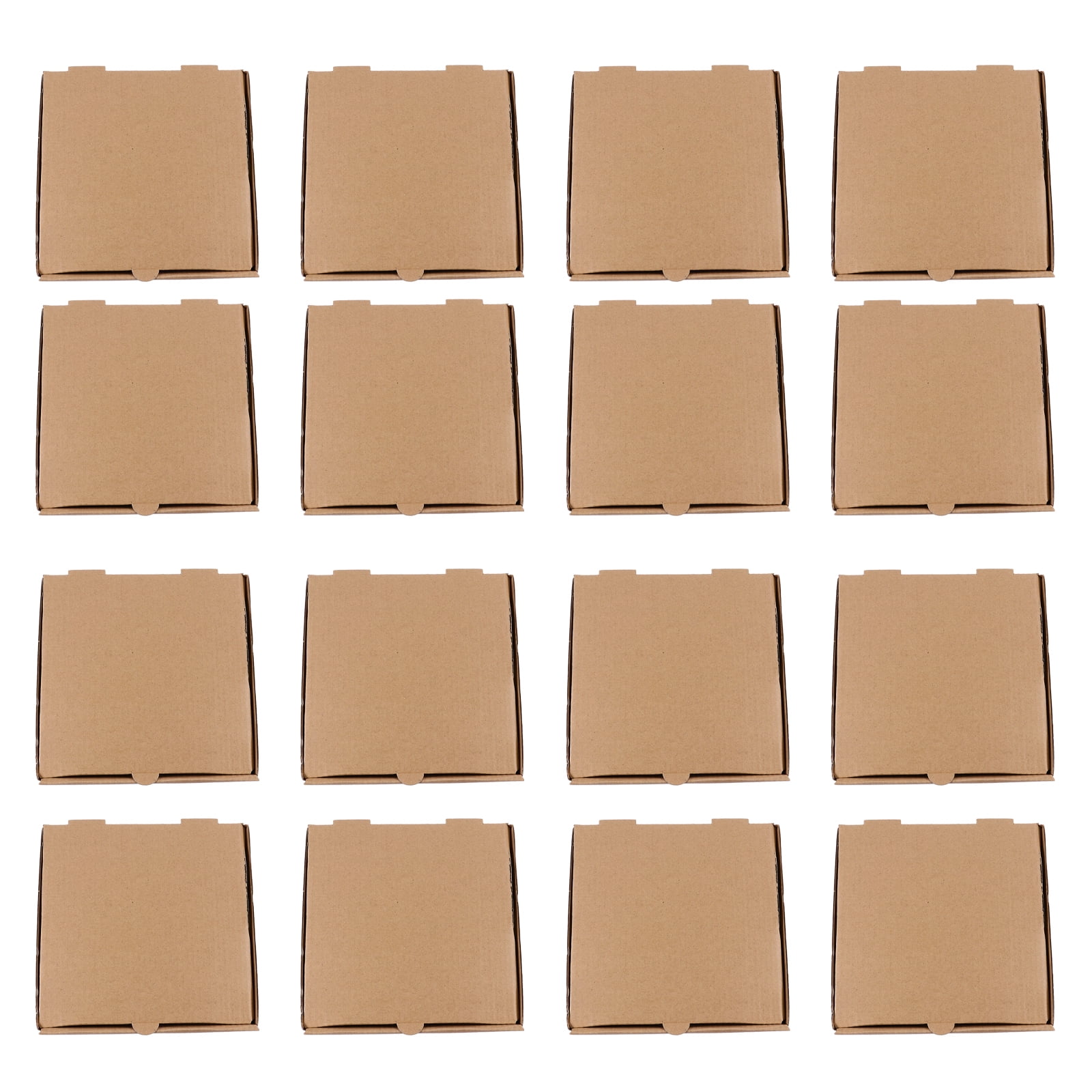 Gueevin 100 Pcs 4.7 Inch Mini Pizza Boxes Small Pizza Boxes Square  Cardboard Pizza Box Tiny Pizza Storage Container for Miniature Pizzas  Cookies Party